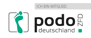 Mitglied bei PODO DEUTSCHLAND